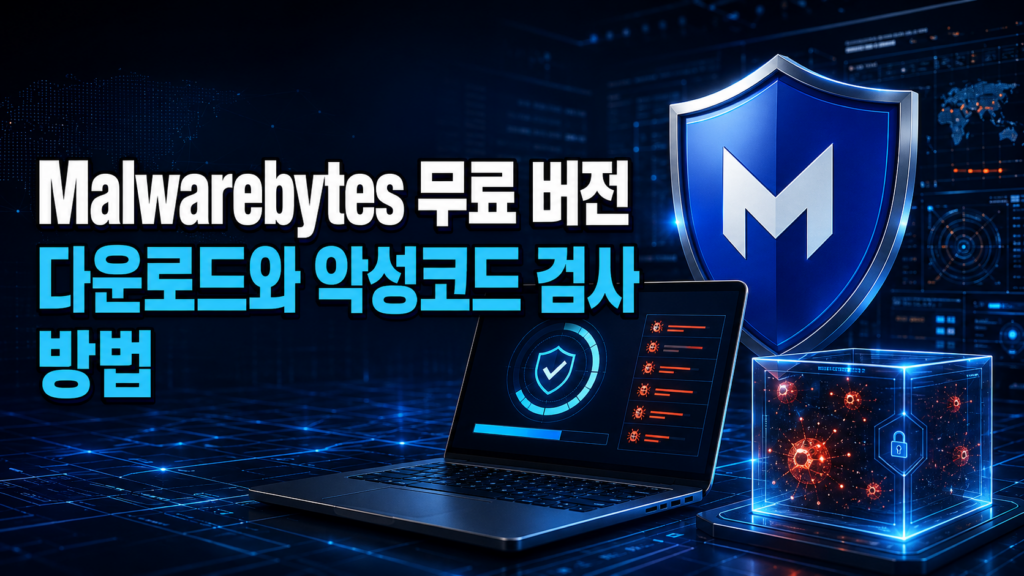 Malwarebytes 무료 버전 다운로드와 악성코드 검사 방법 1 Malwarebytes 무료 버전 다운로드와 악성코드 검사 방법