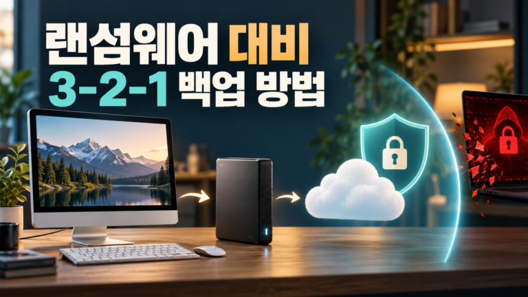 랜섬웨어에도 대비하는 3-2-1 데이터 백업 방법|외장하드와 클라우드 함께 쓰기 4 랜섬웨어