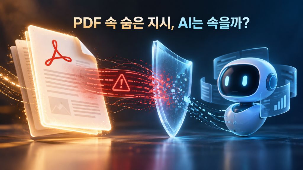 AI에 PDF 자료를 넣을 때 발생하는 프롬프트 인젝션 위험과 예방법 1 PDF 자료