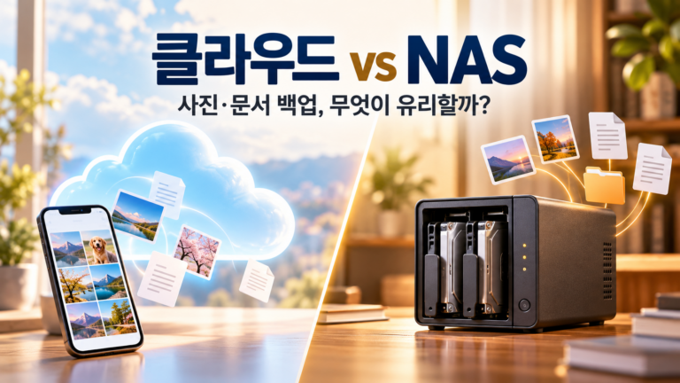 클라우드와 NAS의 차이|사진·문서 백업에는 무엇이 유리할까 8 클라우드와 NAS의 차이|사진·문서 백업에는 무엇이 유리할까