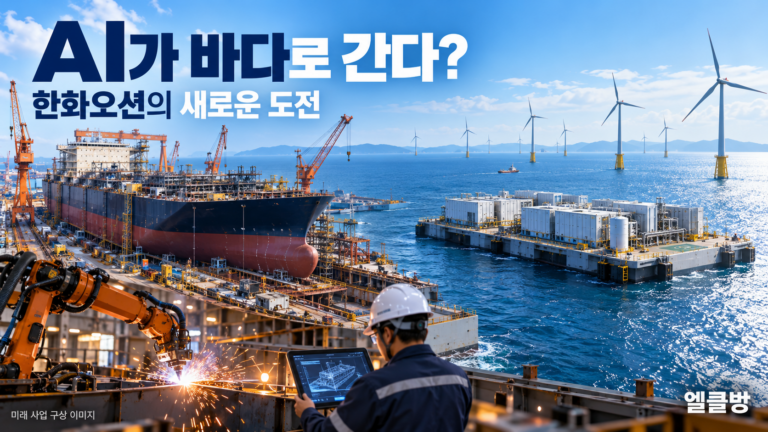 AI가 바다로 간다? 한화오션의 데이터센터와 미국 조선소에서 보이는 변화 1 AI가 바다로 간다? 한화오션의 데이터센터와 미국 조선소에서 보이는 변화