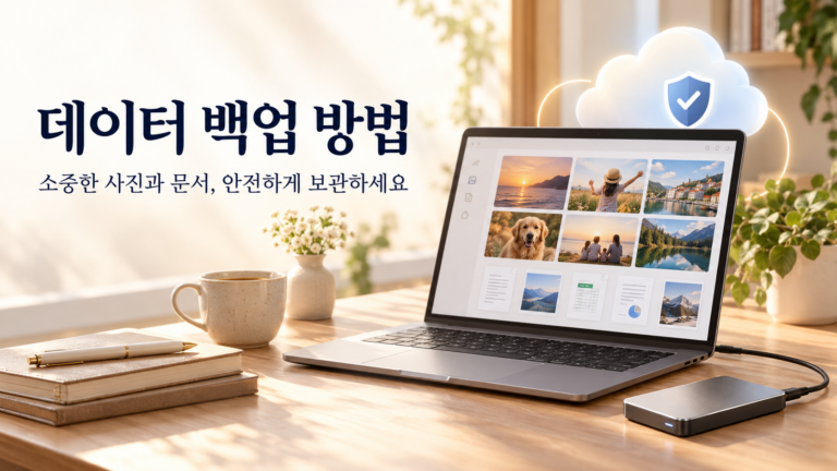 데이터 백업 방법|사진·문서 잃어버리기 전에 챙기는 6가지 습관 4 데이터 백업 방법|사진·문서 잃어버리기 전에 챙기는 6가지 습관