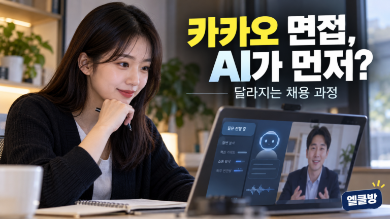 카카오 면접, AI가 먼저 질문한다?|지원자가 알아둘 채용 변화 7 카카오 면접, AI가 먼저 질문한다?|지원자가 알아둘 채용 변화