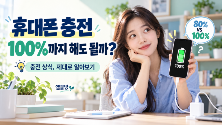 휴대폰 충전, 100%까지 하면 안 될까? 매일 하는 충전의 뜻밖의 상식 1 휴대폰 충전, 100%까지 하면 안 될까? 매일 하는 충전의 뜻밖의 상식